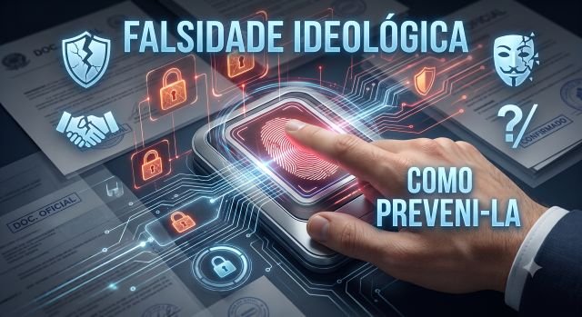 Teste da digital no celular para prevenir falsidade ideológica