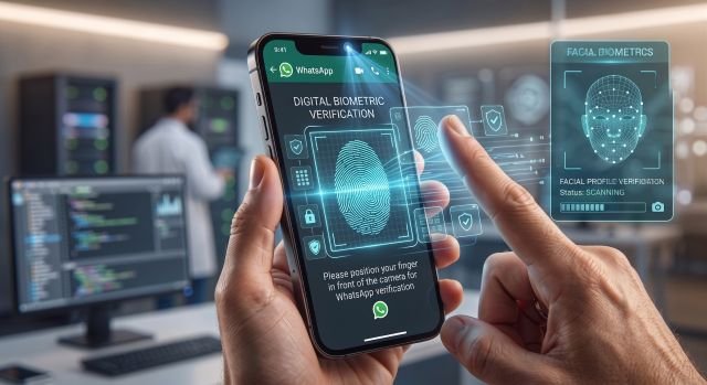 Can you use biometrics on WhatsApp ?