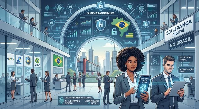 Principais tecnologias reconhecimento digital no brasil